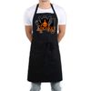 Daytripper Spooky Halloween Funny Kitchen BBQ Apron Black