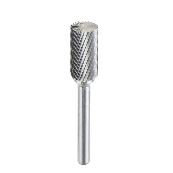 1 Piece Tungsten Bar, Tungsten Bar, Single Layer Cutting Router Bit Drill, Grinding, Tungsten Bar, Processing, Rotary Bar (0.24 inch (6 mm) Shank, Blade Width 0.4 inch (10 mm)