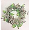 NEW 5" Red and White Berry  WREATH-Centerp