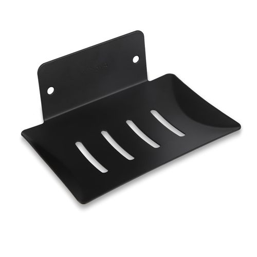 Soap Dishes 2 pcs Wall Mount Stainless Steel,No Drilled Soap Holder for Shower Wall,Suitable for bathrooms and Kitchens,Black