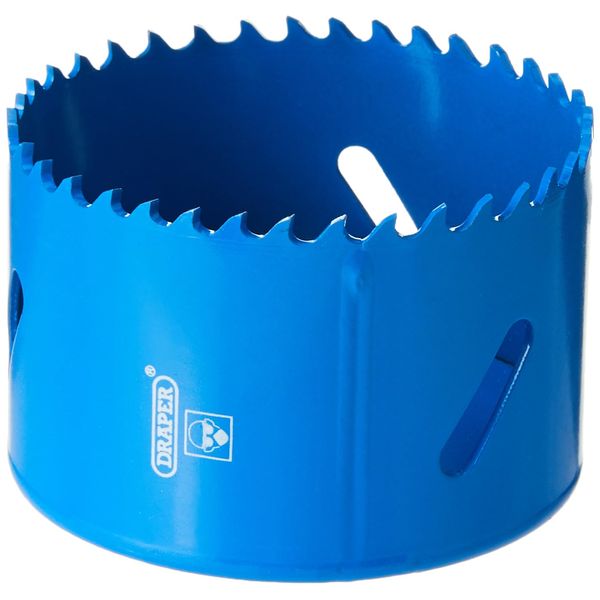 Draper 41086 Expert HSS Bi-Metal Holesaw Blade, 67mm, Blue