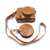 SIUTATDSH Camera Case, PU Leather, Suitable for Olympus PEN E-P7 E P7 EP7 Case, Liner Case, Camera Holder, Shockproof, Shockproof and Convenient (Brown)