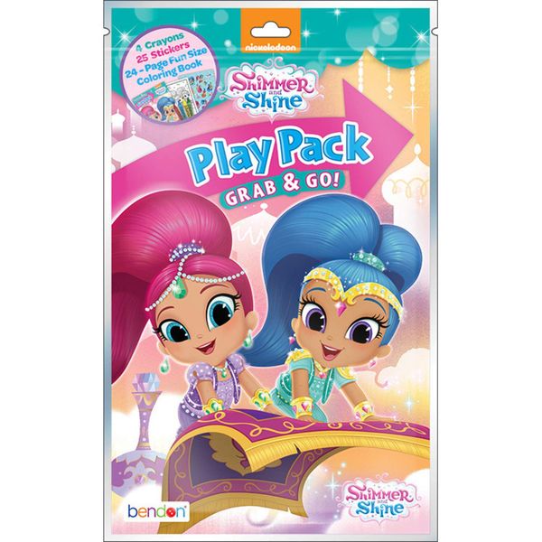 (Coloring Play Pack, Shimmer and Shine) - Bendon Play Pack, Shimmer and Shine