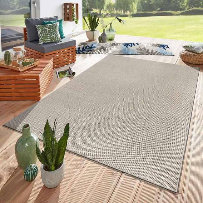 Rugshop Rugs Contemporary Solid Indoor/Outdoor Carpets Deck Rug Porch Rugs 5x7