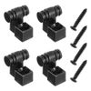 Ieron 6PCS String Pressure Buckles String Trees Retainer String Presser For Electric Guitar Bass with Screw