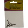W4 No.6 Screw 3/4inch - Silver, 5 Pack
