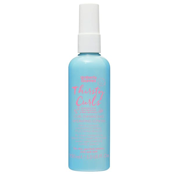 Umberto Giannini Thirsty Curls Styling Lotion - Anti Frizz & Humidity Proof for Dry & Dehydrated Curls 150ml