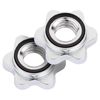 Mirafit 1" Chrome Metal Spinlock Collars