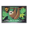 Close Up Sloth Doormat Come in and hang out
