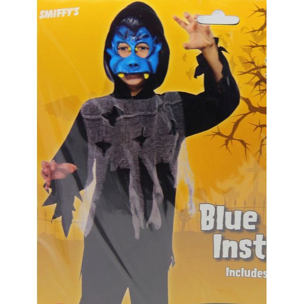 Smiffys Children's Halloween Vampire Instant Kit with Mask Robe