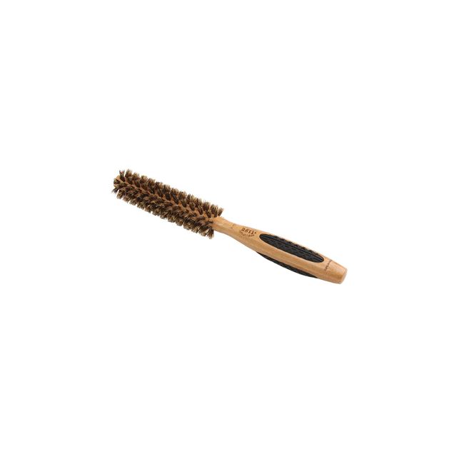 Bass Brushes Straighten & Curl Hair Brush Premium Bamboo Handle
