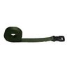 Benristraps 25mm Webbing Strap with Quick-Release Buckle (army green, 2 metres)