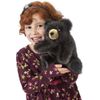 Folkmanis Baby Black Bear Hand Puppet