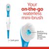 Colgate Optic White Wisp Disposable Mini Toothbrush, Cool Mint 24 Count (Pack of 4)