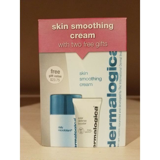 Dermalogica Skin Smoothing Cream 3.4 fl oz Set Kit (NEW IN BOX)