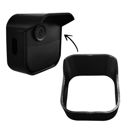 SplashNColor Blink 4 Outdoor Camera Waterproof Cover – Weatherproof Protective Skin Cover for Blink Outdoor 4 – Durable Blink Covers for Outdoors Waterproof - Easy Installation - 2 Pack - Black