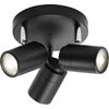 Knightsbridge 230V IP44 GU10 Triple Spotlight