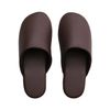 FUNAMi Washable Leather Soft Slippers M Size Brown 20T1700