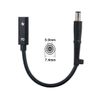 CY Type C USB-C Female Input to DC 7.4 * 5.0mm Cable for Laptop