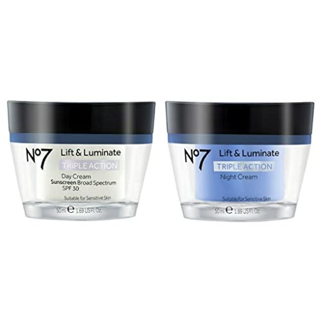 No7 Lift & Luminate Triple Action Day Cream SPF 30, 1.69 fl oz