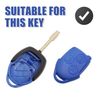 sourcing map 3 Button Uncut Insert Key Fob Remote Control Case Shell for Transit
