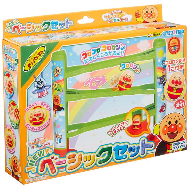 Anpanman it go! Kororon Park NEW Basic Set