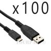 100 Pack - 6ft Micro USB Sync Charger Cable Cord LG HTC PS4 Xbox One Controller