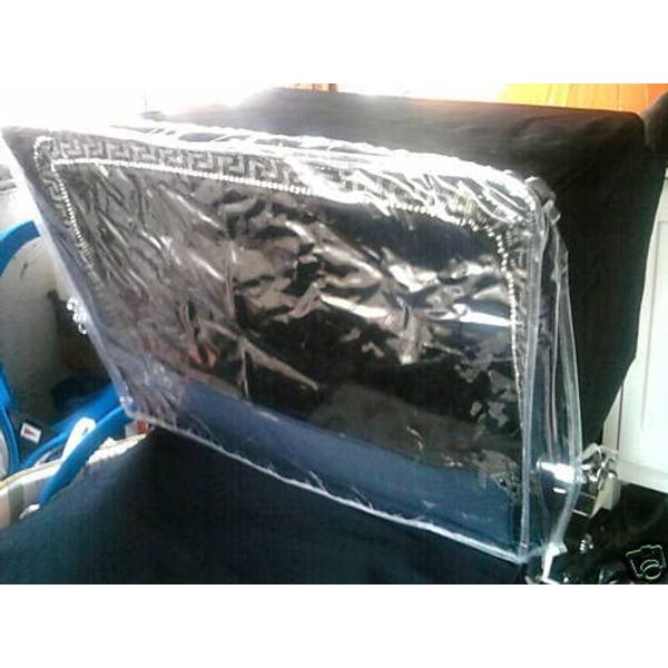 Pram Rain/Wind Shield for Silver Cross Balmoral Coach Built Prams