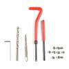Thread Kit,15Pcs M14 x 1.5 Thread Kit Helicoil Compatible 14mm Damaged Threads