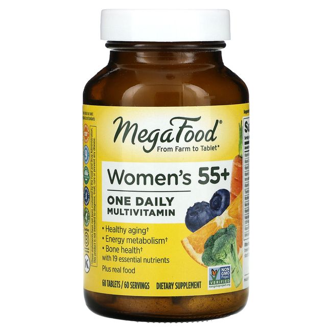 Women's 55+, One Daily Multivitamin, 60 Tablets