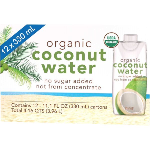 Kirkland Signature Kirkland Signature Organic Coconut Water, 11.1 fluid ounces (pack of 12)