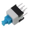 Self Locking Switch 30 Pcs 7x7mm Sensitive Square Push Tactile Professional 6 Pin Button Switches