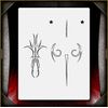 Pinstripe 1 AirSick Airbrush Stencil Template