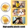 10 Pcs Professional Hair Clipper Guide Combs,Multi Size Replacement Guards Set,Attachment Guide Combs for Many Clippers Trimmers