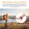 99.9% Pure Copper Dowsing Rods Kit- 2PCS 11.8 * 5.12 Inch Divining Rods+ Pendulum with Water Divining Witching, Energy Healing, Paranormal, Ghost Hunting, Gold, Yes No Questions
