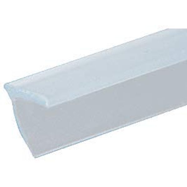 CRL Translucent Vinyl Edge "V" Seal for 1/4" Maximum Gap - 95 in long - 5 Pack