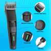 PRITECH Electric Hair Clipper Cordless Beard Trimmer for Men Professional Barber Clippers, Hair Clipper with Comb Attachment and 20 Adjustable Settings, Washable Black