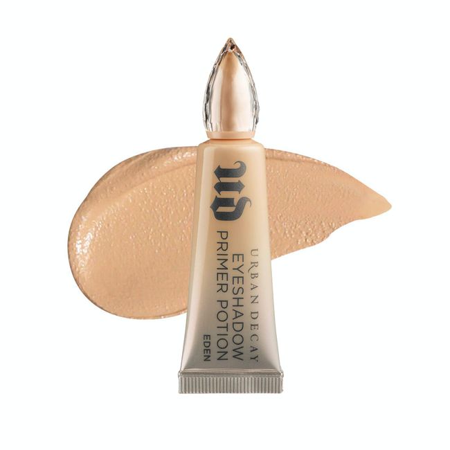 Urban Decay Eyeshadow Primer Potion, Eden - Award-Winning Nude Matte Eye Primer for Crease-Free Eyeshadow & Makeup Looks - Lasts All Day - Great for Oily Lids - 0.33 fl oz