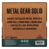 Fanattik Metal Gear Solid 2 Metal Replica Cardboard Box