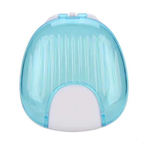 Retainer Case,Mouth Guard Case Orthodontic Retainer Case Portable Waterproof Mouthpiece Denture Box Container Denture Storage Container(2)