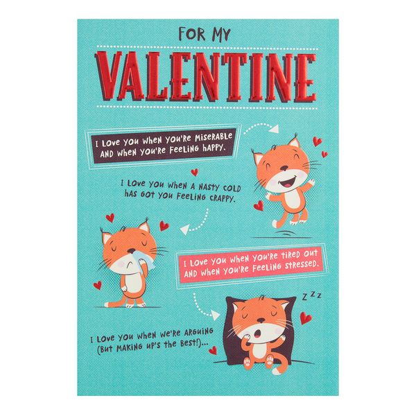 Hallmark Valentine's Day Card 'I Love You When…' - Medium