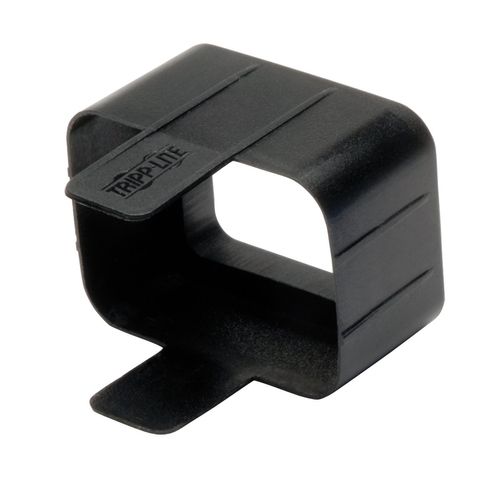 Tripp Lite PLC19BK PDU Plug Lock Connector C20 Power Cord to C19 Outlet - 100 Pack, Black