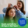 Nit Free Professional Lice Kit - 3 Step Kit Mousse 4oz, Shampoo 8oz Professional Stainless Steel Terminator Comb