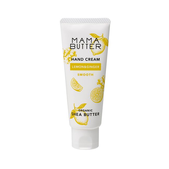 MAMA BUTTER Additive-Free Hand Cream (Limited) Organic Shea Butter (Lemon & Ginger (Refreshing))