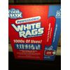  SELLARS Toolbox Multi-Purpose Shop Towels Rags 3X STRONGER 200 Rags eac