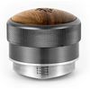 58MM Coffee Distributor, Stainless Steel Coffee Distributor Walnut Decoration