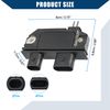 Hihaha Ignition Module Control Unit for Mercury Marine/Front Ignition Module/Durable Plastic / 1Pcs Black