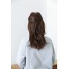 Priscilla 5-minute Wig, Nuance, Straight, Heat Resistant, Natural Color, GB-01-TNC Whorl to Front: Approx. 7.9 inches (20 cm), From Whorl: Approx. 16.5 inches (42 cm)
