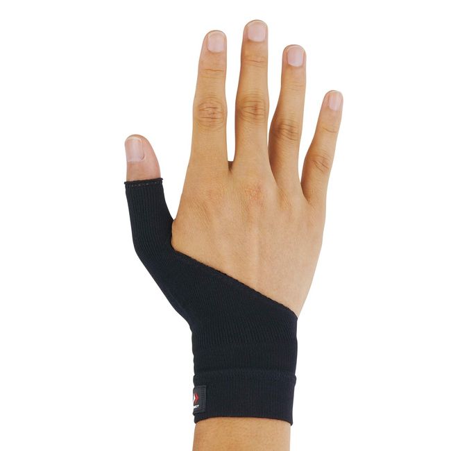 ZAMST 380502 380502 Thumb, Thin Supporter, Body Mate for All Sports, Medium Size, Black