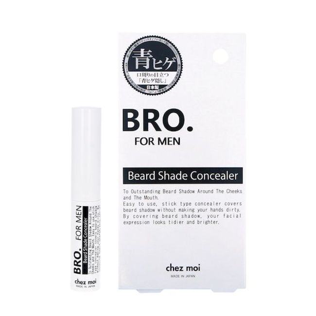 [12/5 limited! ★Up to 100% point return】4562226255009 BRO. FOR MEN Beard Shade Concealer 90174 [Cancellation not possible]